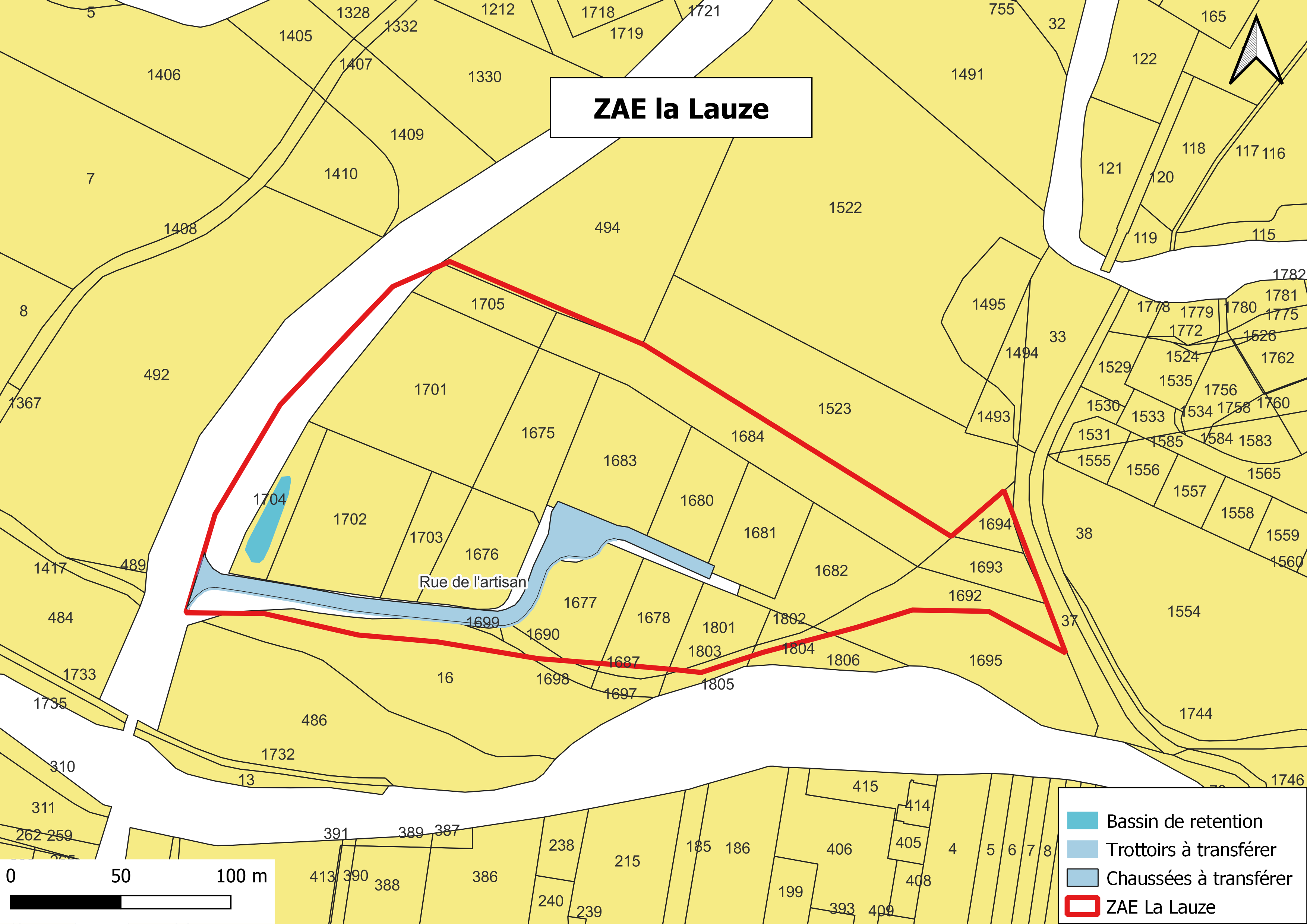 ZAE de la La Lauze à Bout du Pont de l'Arn ZAE de la La Lauze à Bout du Pont de l'Arn