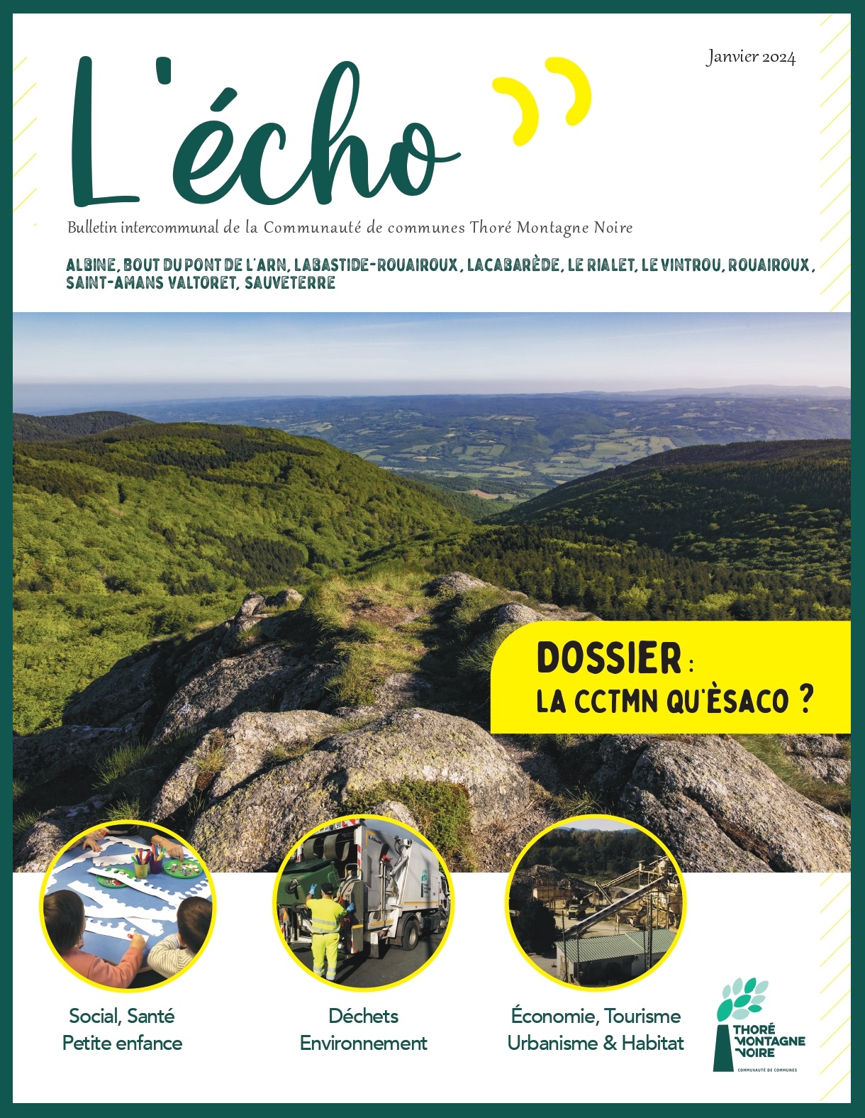 L'écho, janvier 2024