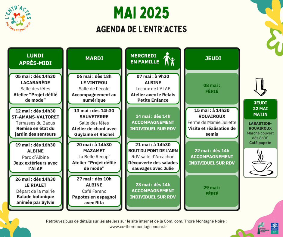 agenda mai