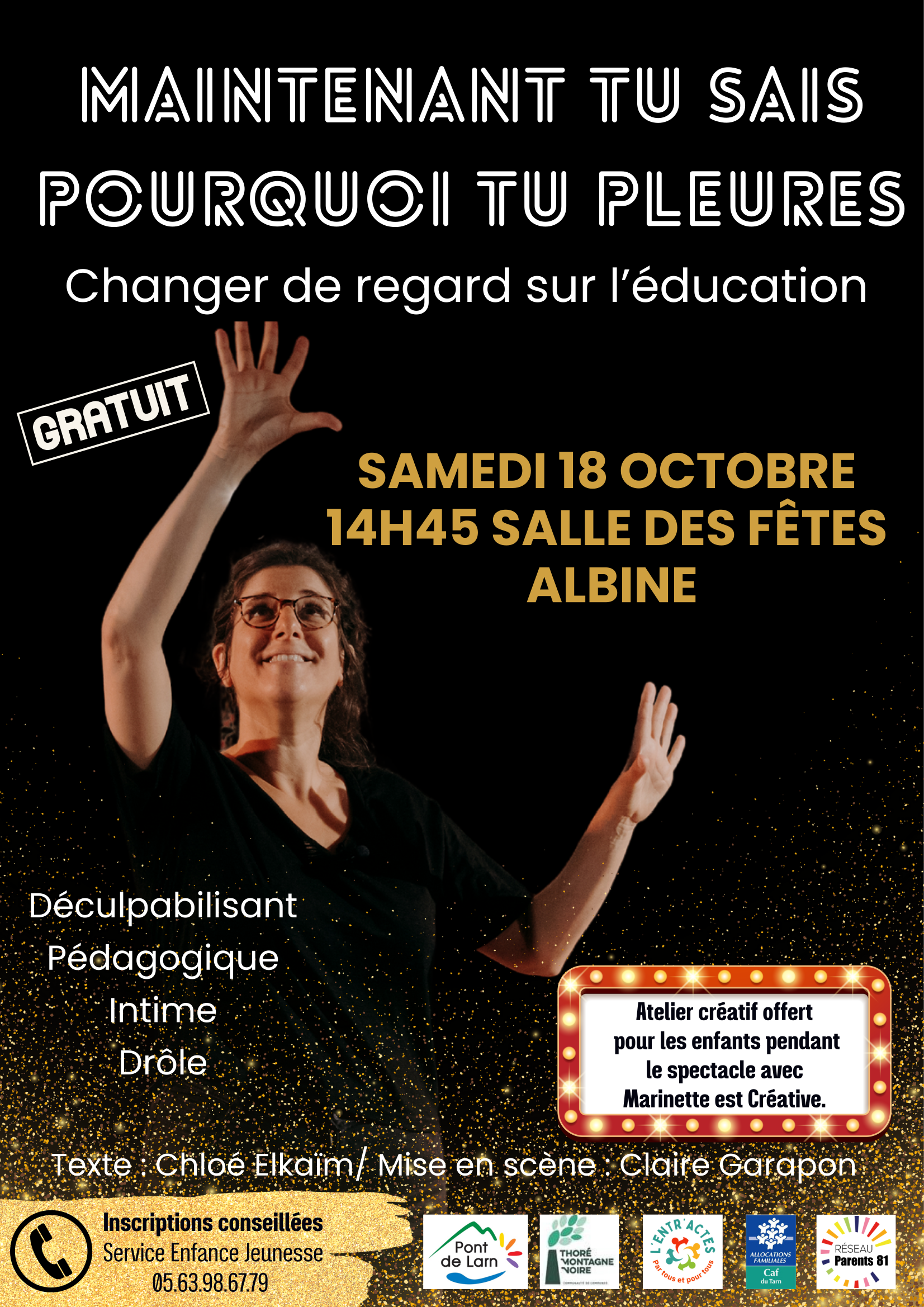 Spectacle parentalité Albine