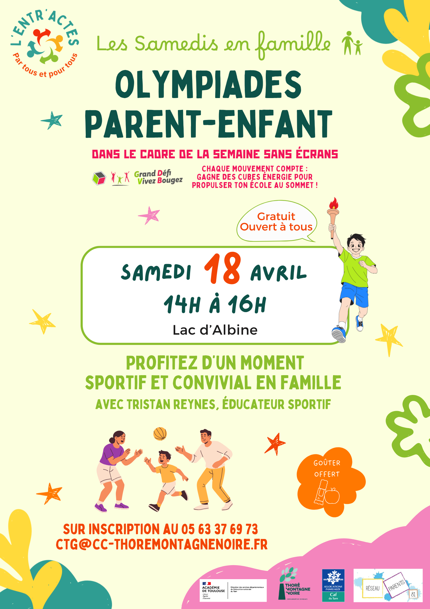Olympiades parents-enfants