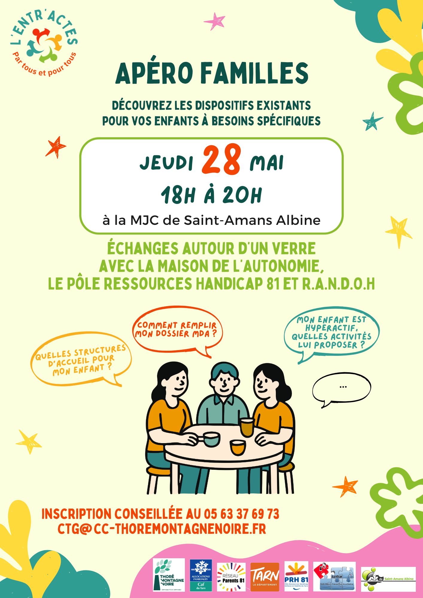 Affiche apéro famille