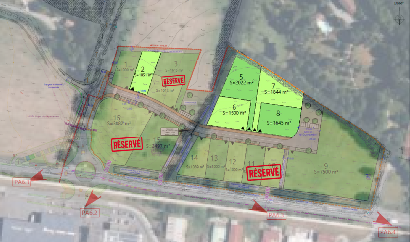 plan ZAE St Exupéry